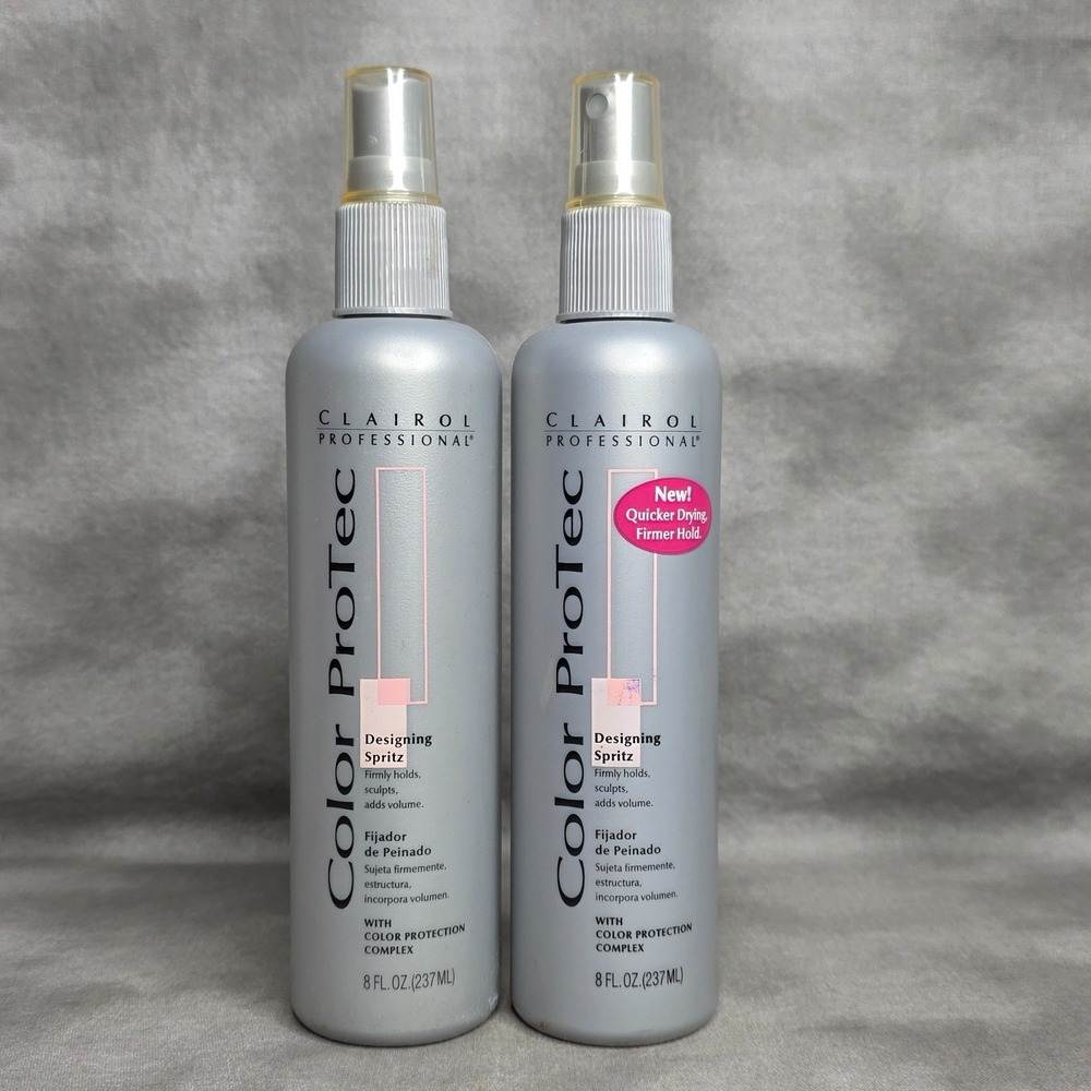 (X2) CLAIROL Professional Color ProTec Designing Spritz 8 oz Vintage